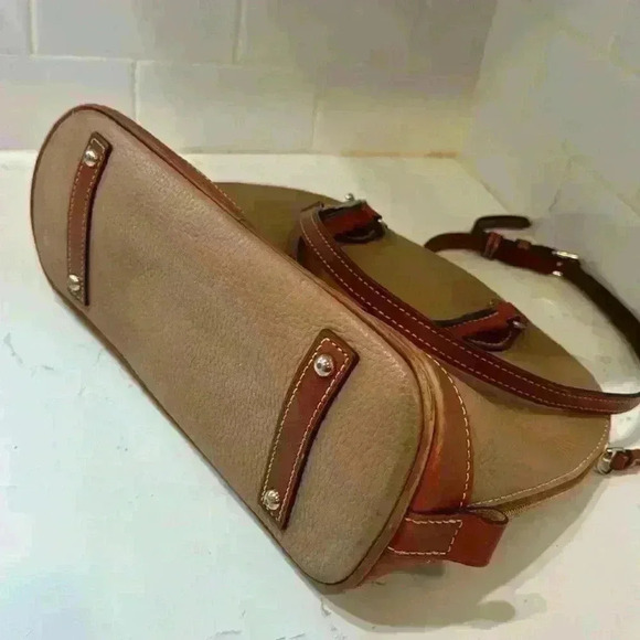 DOONEY & BOURKE Pebbled Grain Zip Zip Satchel Pre-Owned - Picture 11 of 16